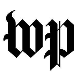 The Washington Post logo – representing a leading American newspaper known for its in-depth news coverage and investigative journalism